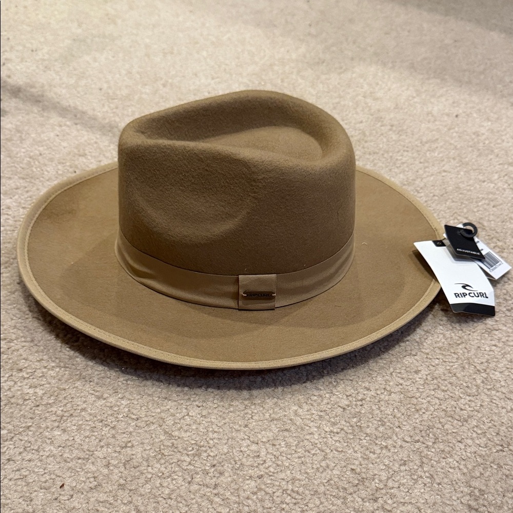 Rip Curl Beige Fedora with Band